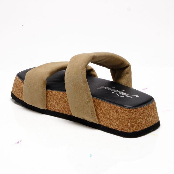 🎉LAST CHANCE🎉 FREE PEOPLE Fairmount Flared Sandals / Pancake - Picture 5 of 13